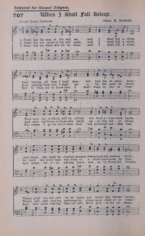 Celestial Songs: a collection of 900 choice hymns and choruses, selected for all kinds of Christian Getherings, Evangelistic Word, Solo Singers, Choirs, and the Home Circle page 634