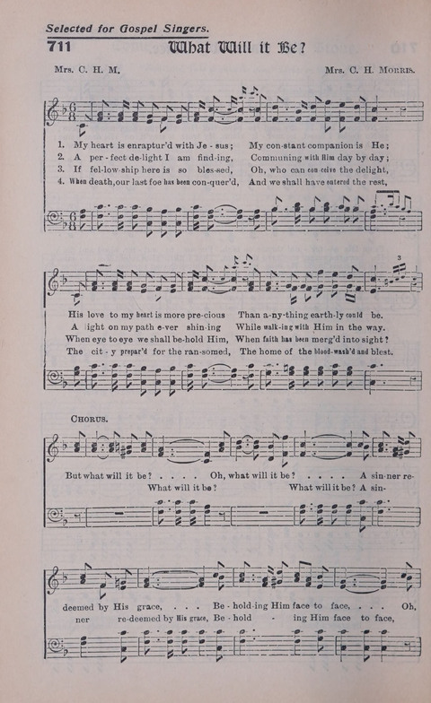 Celestial Songs: a collection of 900 choice hymns and choruses, selected for all kinds of Christian Getherings, Evangelistic Word, Solo Singers, Choirs, and the Home Circle page 638