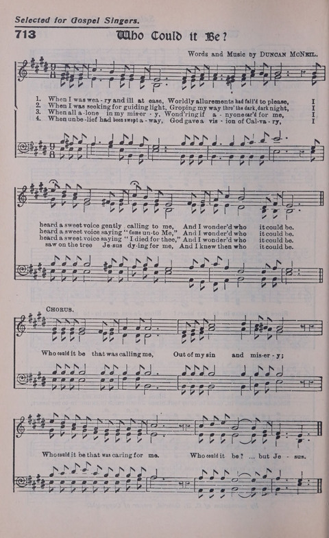Celestial Songs: a collection of 900 choice hymns and choruses, selected for all kinds of Christian Getherings, Evangelistic Word, Solo Singers, Choirs, and the Home Circle page 640