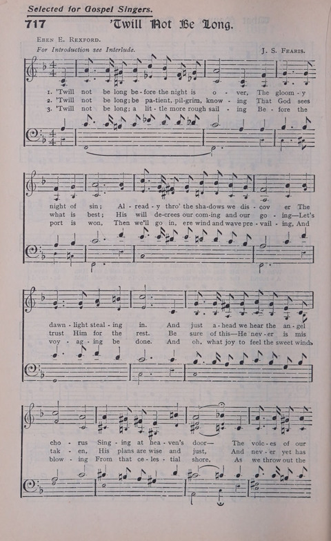 Celestial Songs: a collection of 900 choice hymns and choruses, selected for all kinds of Christian Getherings, Evangelistic Word, Solo Singers, Choirs, and the Home Circle page 644