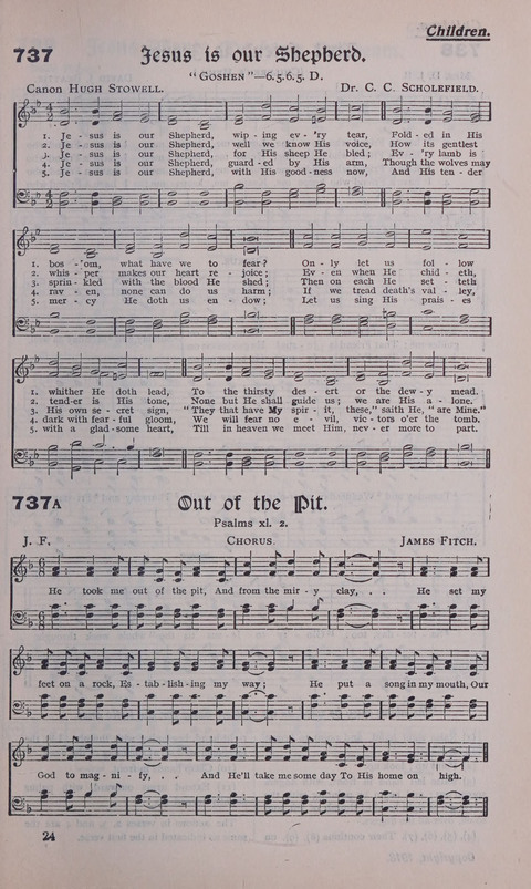 Celestial Songs: a collection of 900 choice hymns and choruses, selected for all kinds of Christian Getherings, Evangelistic Word, Solo Singers, Choirs, and the Home Circle page 661