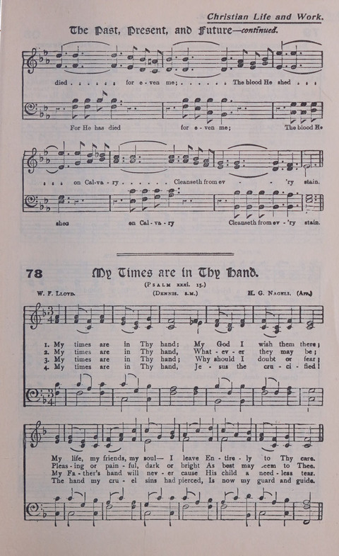 Celestial Songs: a collection of 900 choice hymns and choruses, selected for all kinds of Christian Getherings, Evangelistic Word, Solo Singers, Choirs, and the Home Circle page 69