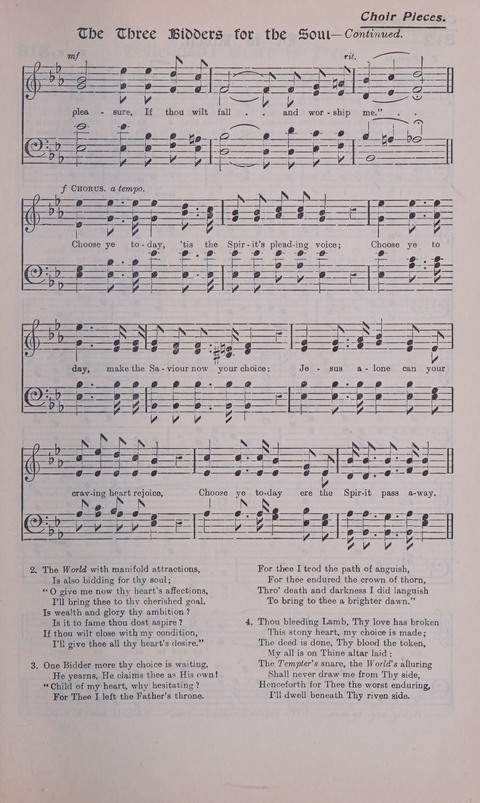 Celestial Songs: a collection of 900 choice hymns and choruses, selected for all kinds of Christian Getherings, Evangelistic Word, Solo Singers, Choirs, and the Home Circle page 723