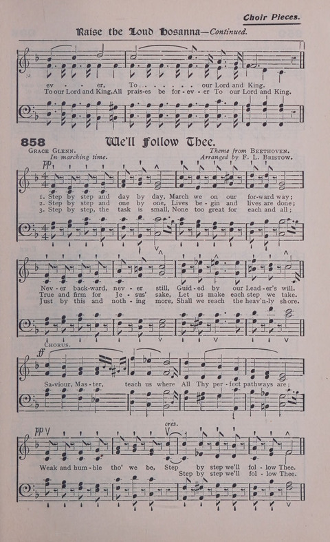 Celestial Songs: a collection of 900 choice hymns and choruses, selected for all kinds of Christian Getherings, Evangelistic Word, Solo Singers, Choirs, and the Home Circle page 777
