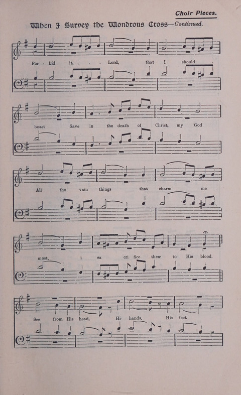 Celestial Songs: a collection of 900 choice hymns and choruses, selected for all kinds of Christian Getherings, Evangelistic Word, Solo Singers, Choirs, and the Home Circle page 785