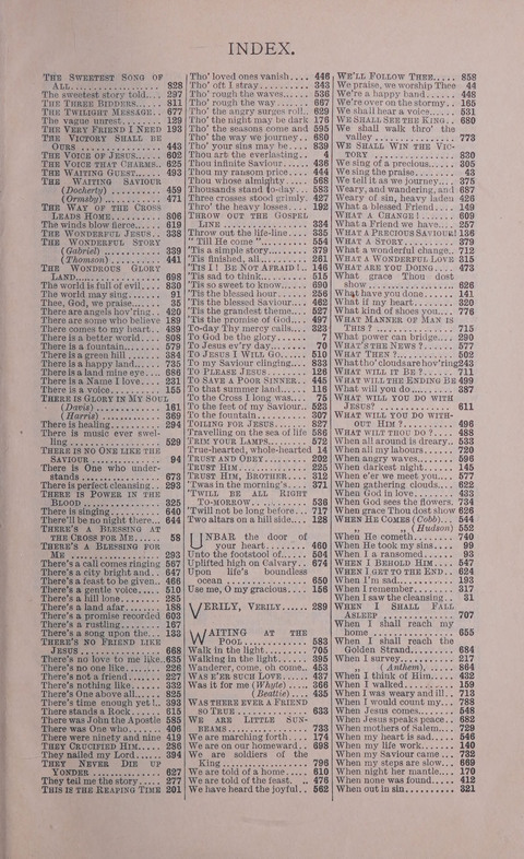 Celestial Songs: a collection of 900 choice hymns and choruses, selected for all kinds of Christian Getherings, Evangelistic Word, Solo Singers, Choirs, and the Home Circle page 819