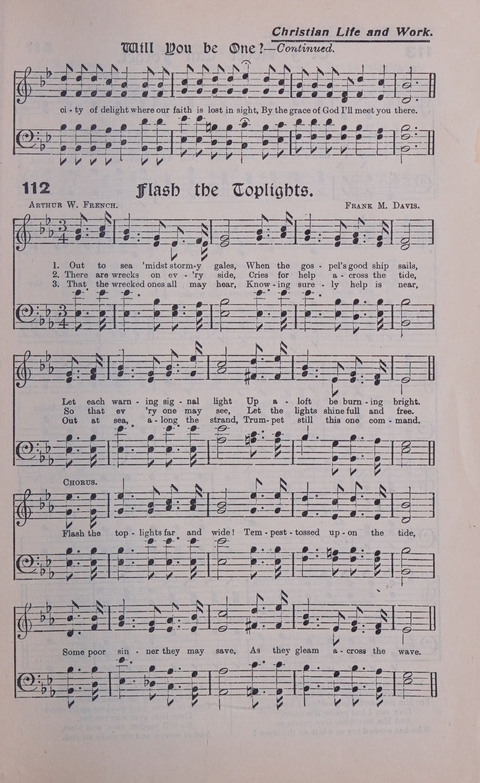 Celestial Songs: a collection of 900 choice hymns and choruses, selected for all kinds of Christian Getherings, Evangelistic Word, Solo Singers, Choirs, and the Home Circle page 97