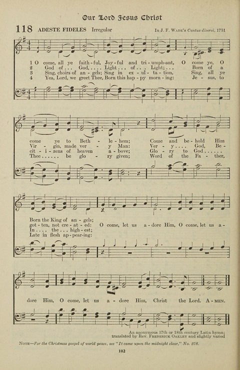 Christian Song page 102