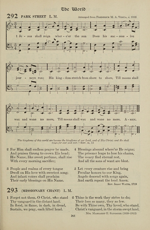 Christian Song page 261