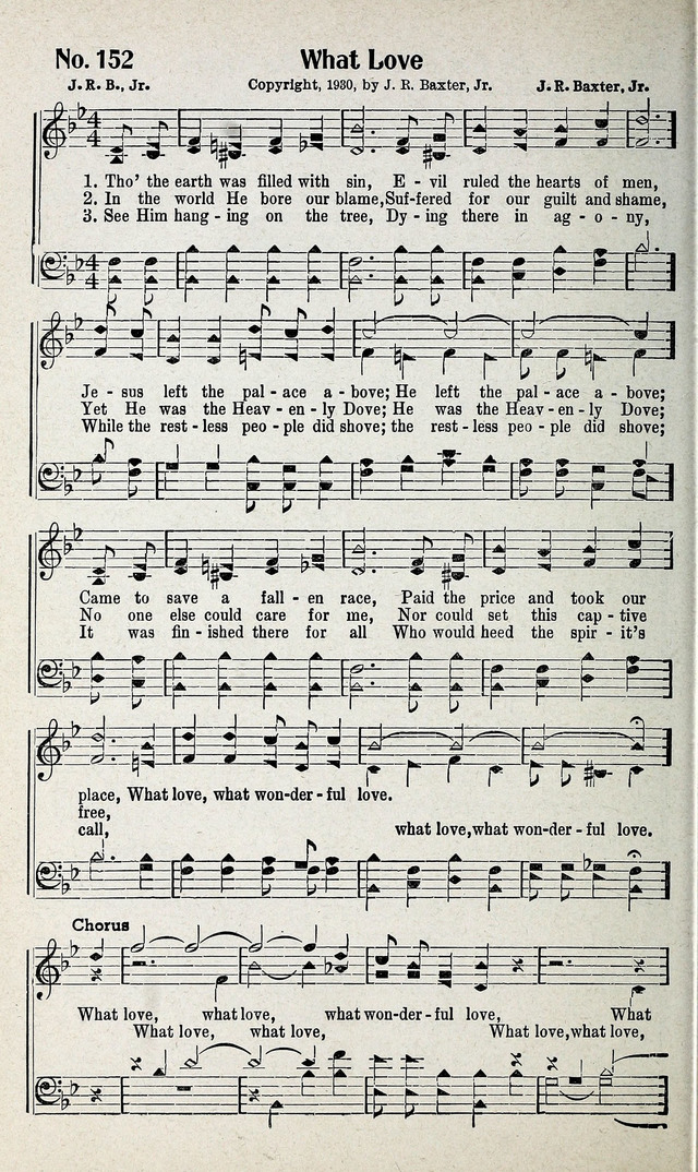 Calvary Songs: A Choice Collection of Gospel Songs, both Old and New page 153