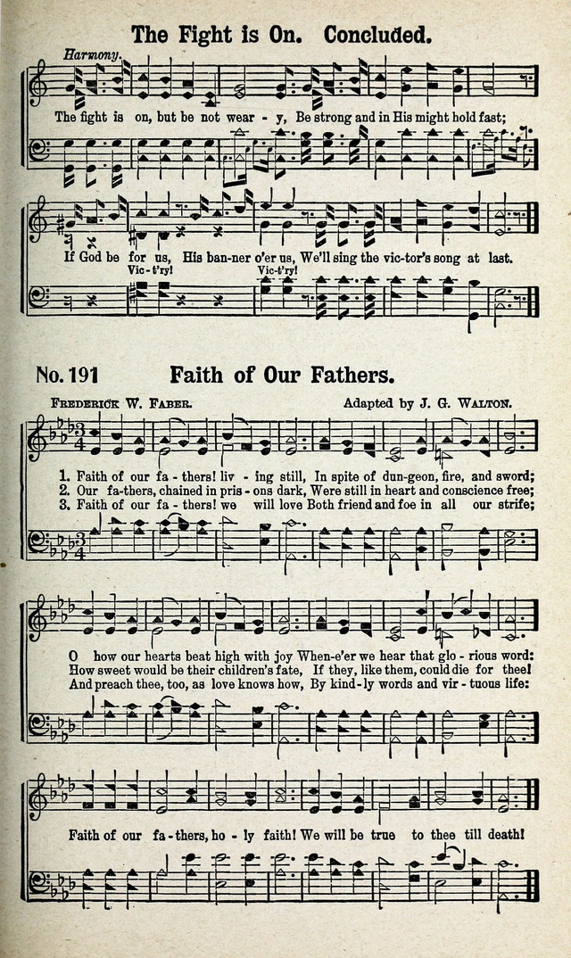 Calvary Songs: A Choice Collection of Gospel Songs, both Old and New page 192