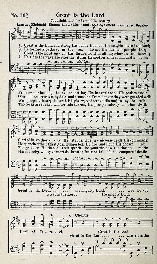 Calvary Songs: A Choice Collection of Gospel Songs, both Old and New page 205
