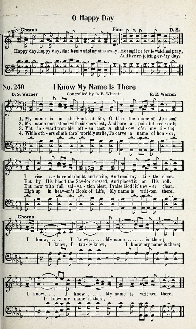 I Know My Name Is There | Hymnary.org