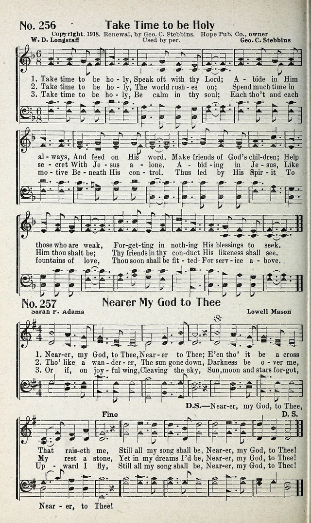 Calvary Songs: A Choice Collection of Gospel Songs, both Old and New page 253