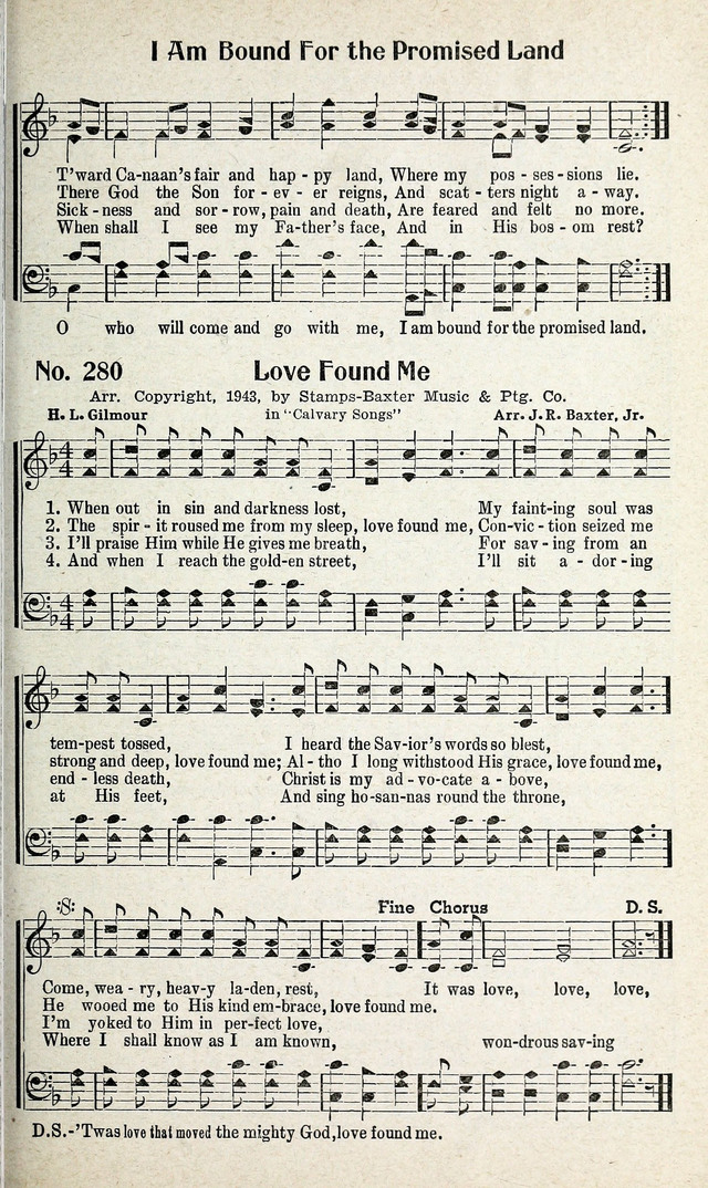 Calvary Songs: A Choice Collection of Gospel Songs, both Old and New page 268