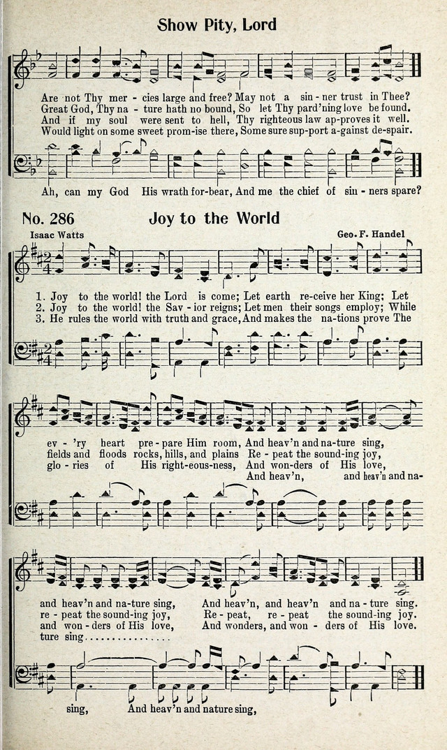 Calvary Songs: A Choice Collection of Gospel Songs, both Old and New page 272