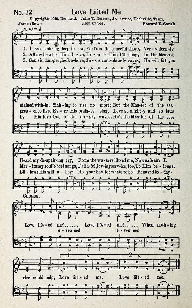 Calvary Songs: A Choice Collection of Gospel Songs, both Old and New page 33