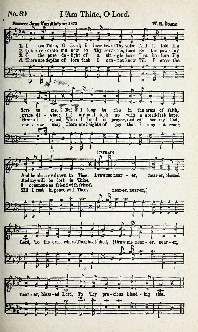 Calvary Songs: A Choice Collection of Gospel Songs, both Old and New page 90