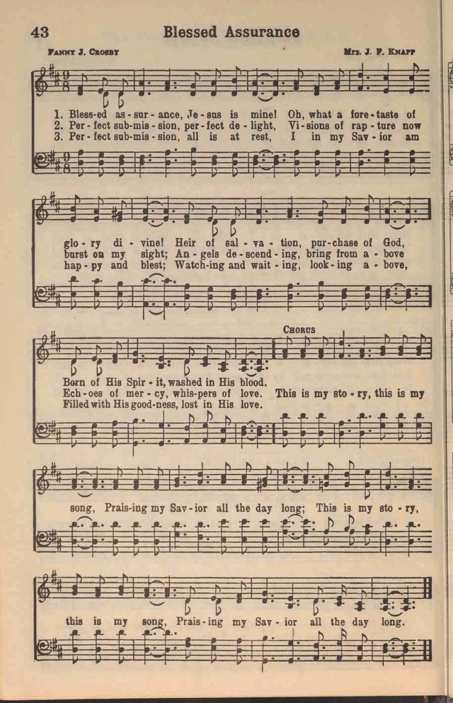 Crusade Songs page 43