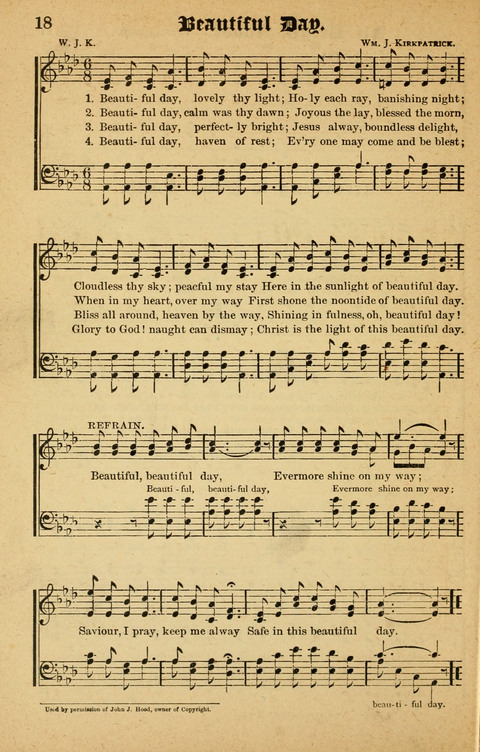 Cheerful Songs page 18