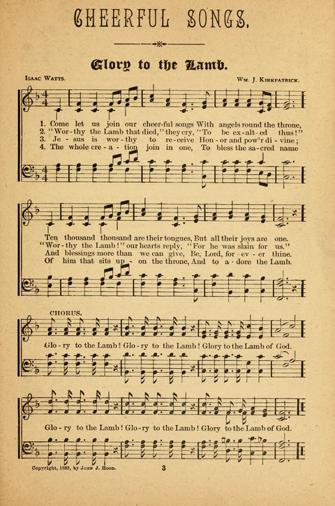 Cheerful Songs page 3