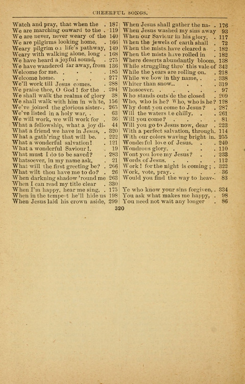 Cheerful Songs page 320