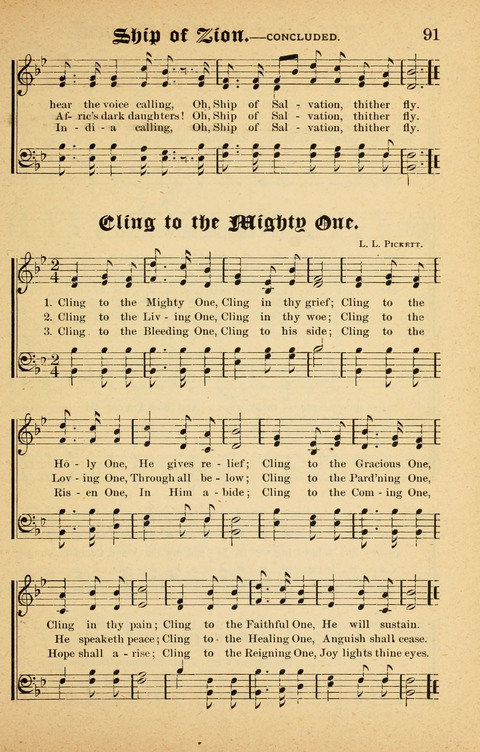 Cheerful Songs page 91