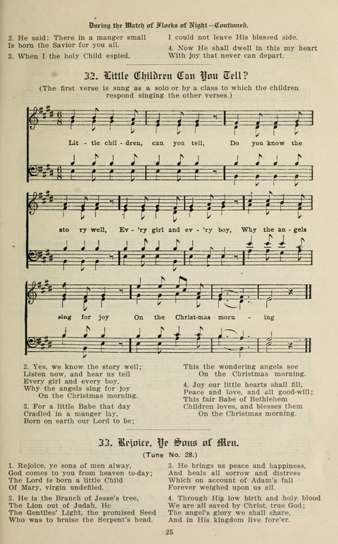 The Christmas Song Book: containing Forty of the Best christmas Songs page 23