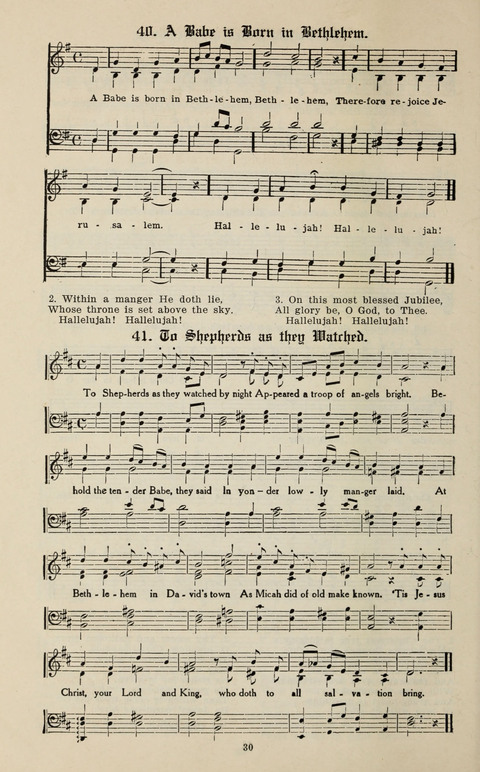 The Christmas Song Book: containing Forty of the Best christmas Songs page 28