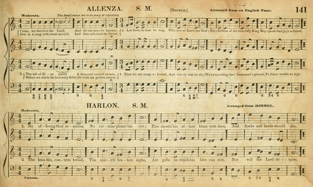 Carmina Sacra: or, Boston Collection of Church Music: comprising the most popular psalm and hymn tunes in eternal use together with a great variety of new tunes, chants, sentences, motetts... page 105