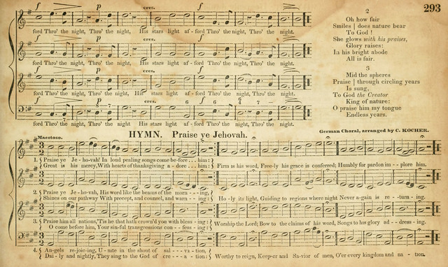 Carmina Sacra: or, Boston Collection of Church Music: comprising the most popular psalm and hymn tunes in eternal use together with a great variety of new tunes, chants, sentences, motetts... page 257