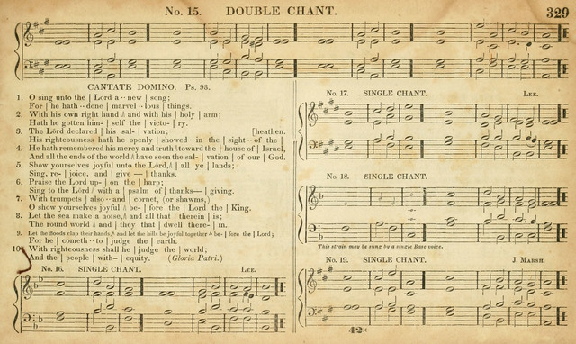 Carmina Sacra: or, Boston Collection of Church Music: comprising the most popular psalm and hymn tunes in eternal use together with a great variety of new tunes, chants, sentences, motetts... page 293