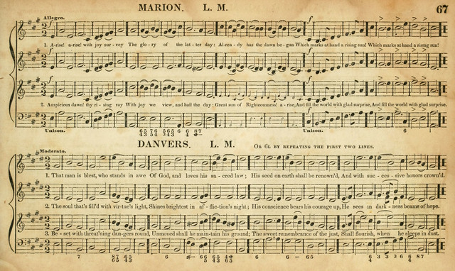 Carmina Sacra: or, Boston Collection of Church Music: comprising the most popular psalm and hymn tunes in eternal use together with a great variety of new tunes, chants, sentences, motetts... page 31