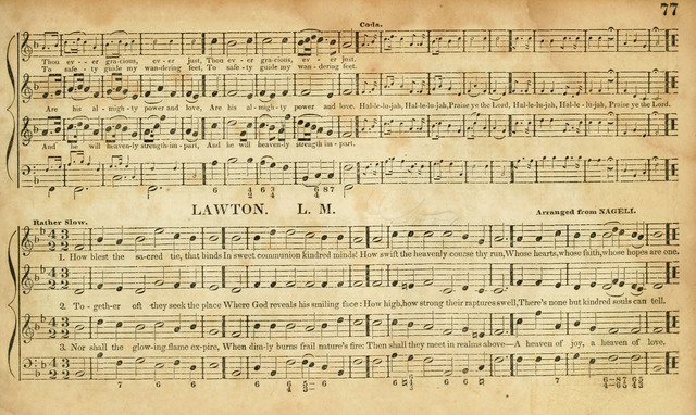 Carmina Sacra: or, Boston Collection of Church Music: comprising the most popular psalm and hymn tunes in eternal use together with a great variety of new tunes, chants, sentences, motetts... page 41