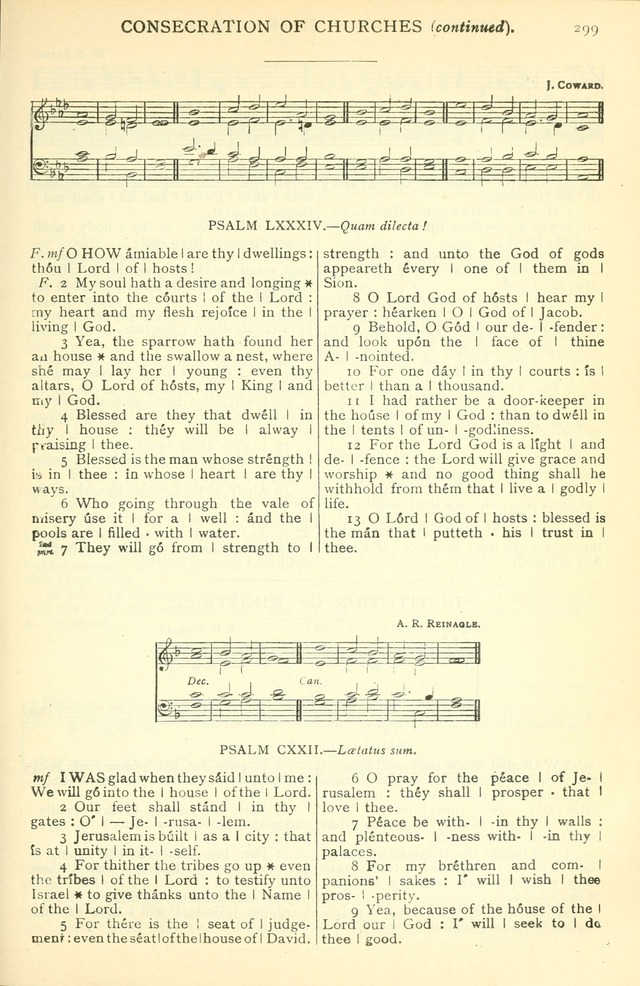 The Church Service Book: containing the words and music for the choral service, the morning and evening canticles, the holy communion, the Psalter, a selection of hymns from the hymnal with music page 312