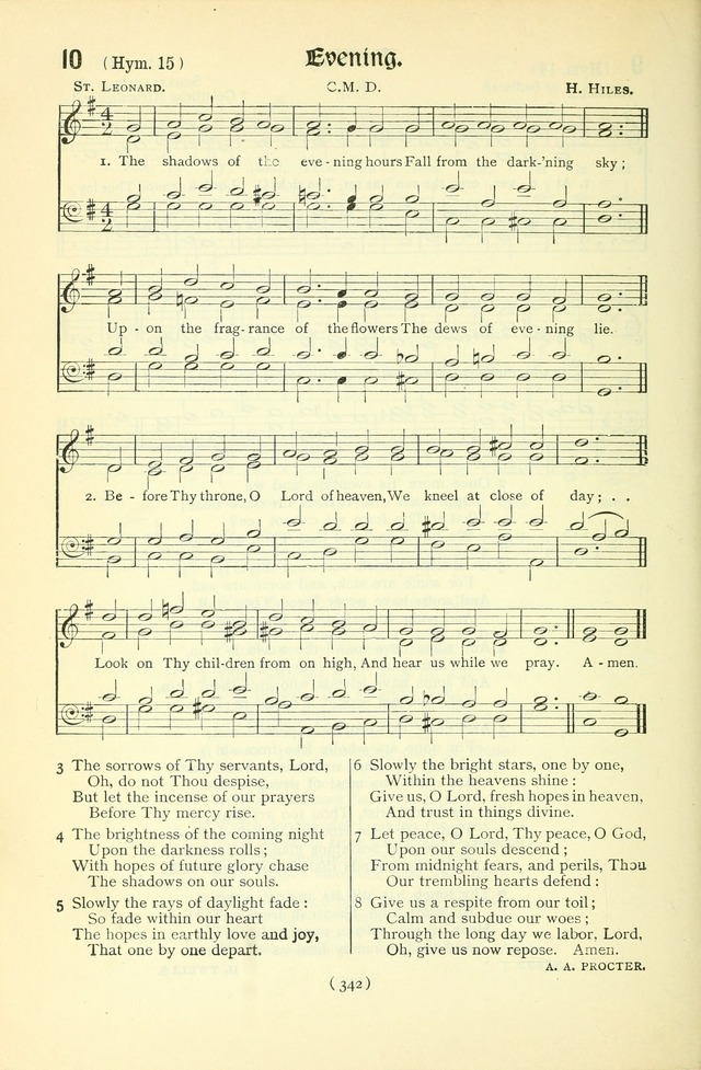 The Church Service Book: containing the words and music for the choral service, the morning and evening canticles, the holy communion, the Psalter, a selection of hymns from the hymnal with music page 357