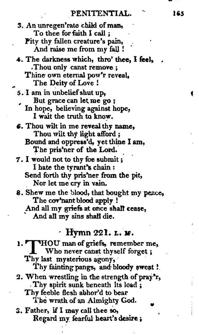 A Choice Selection of Evangelical Hymns, from various authors: for the use of the English Evangelical Lutheran Church in New York page 165