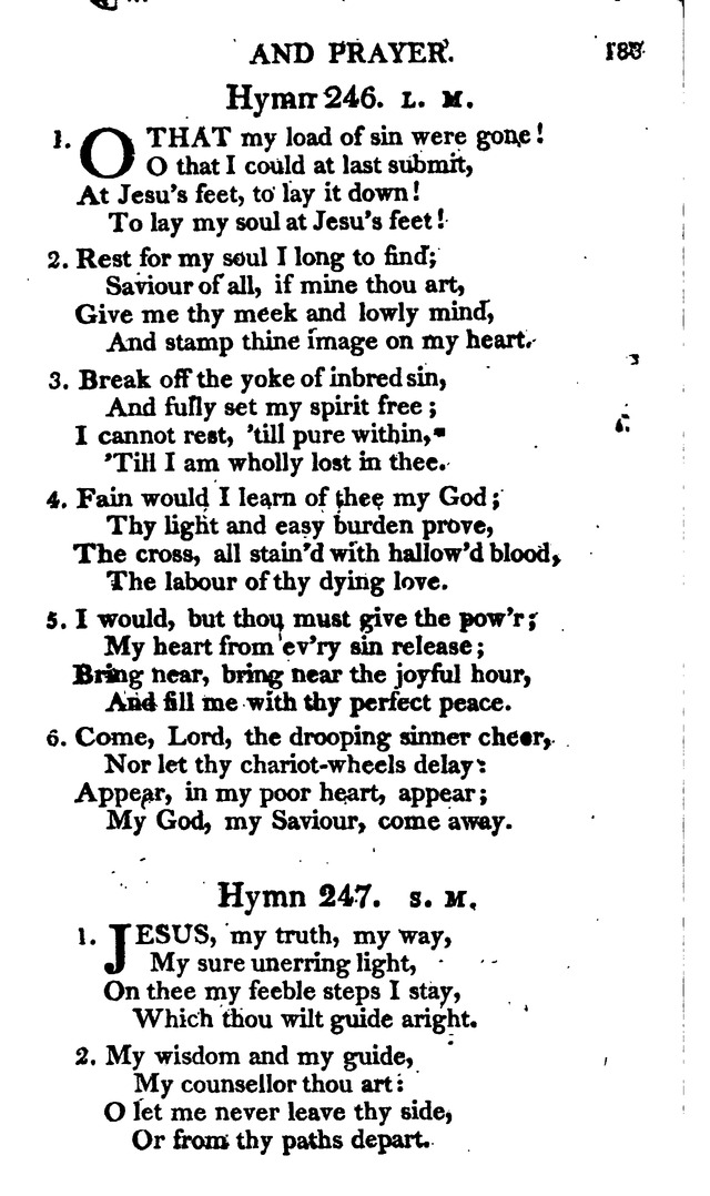 A Choice Selection of Evangelical Hymns, from various authors: for the use of the English Evangelical Lutheran Church in New York page 183