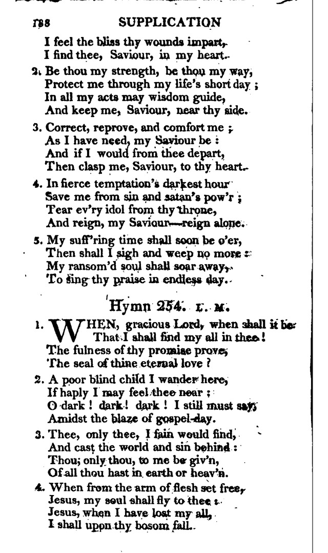 A Choice Selection of Evangelical Hymns, from various authors: for the use of the English Evangelical Lutheran Church in New York page 188