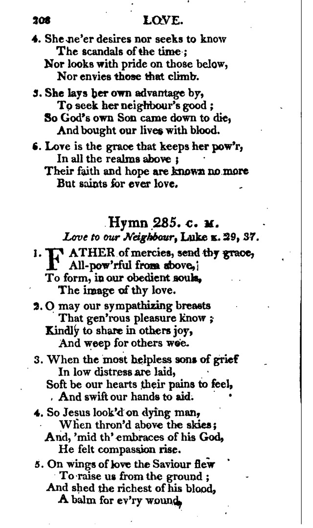 A Choice Selection of Evangelical Hymns, from various authors: for the use of the English Evangelical Lutheran Church in New York page 208