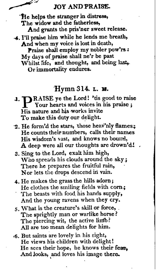 A Choice Selection of Evangelical Hymns, from various authors: for the use of the English Evangelical Lutheran Church in New York page 226
