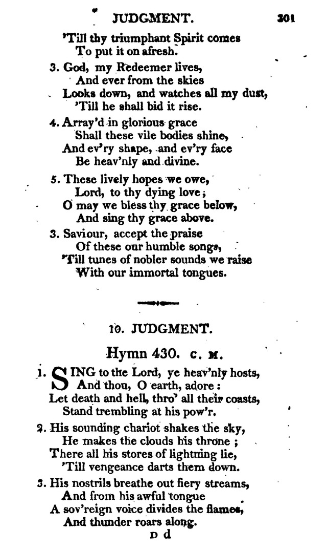A Choice Selection of Evangelical Hymns, from various authors: for the use of the English Evangelical Lutheran Church in New York page 299