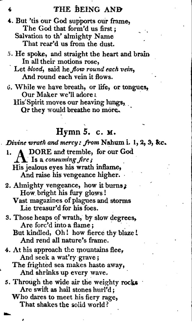 A Choice Selection of Evangelical Hymns, from various authors: for the use of the English Evangelical Lutheran Church in New York page 4