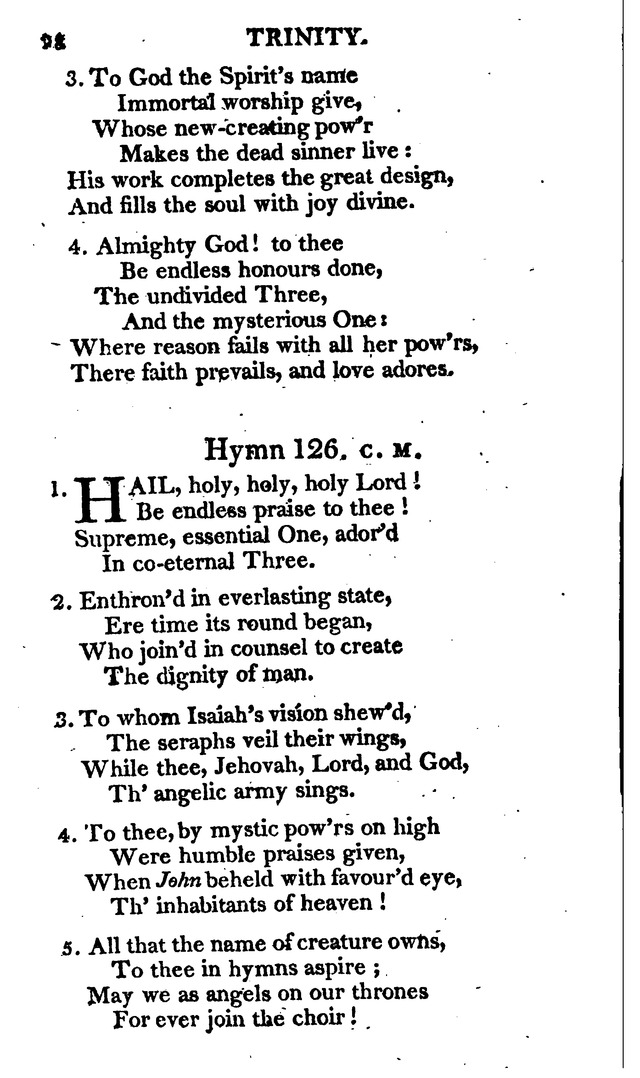 A Choice Selection of Evangelical Hymns, from various authors: for the use of the English Evangelical Lutheran Church in New York page 98