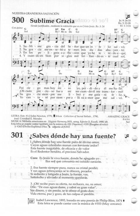 La gracia sublime | Hymnary.org