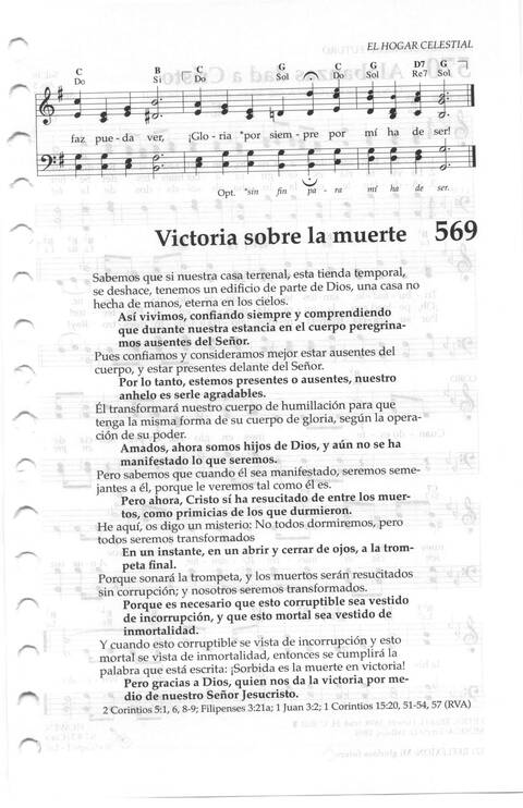 Celebremos Su Gloria page 535