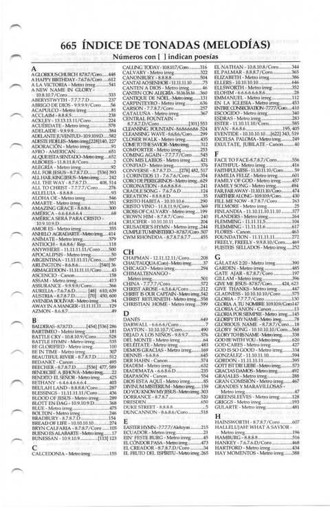 Celebremos Su Gloria page 618