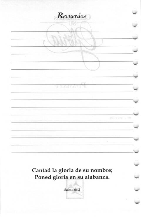 Celebremos Su Gloria page iv
