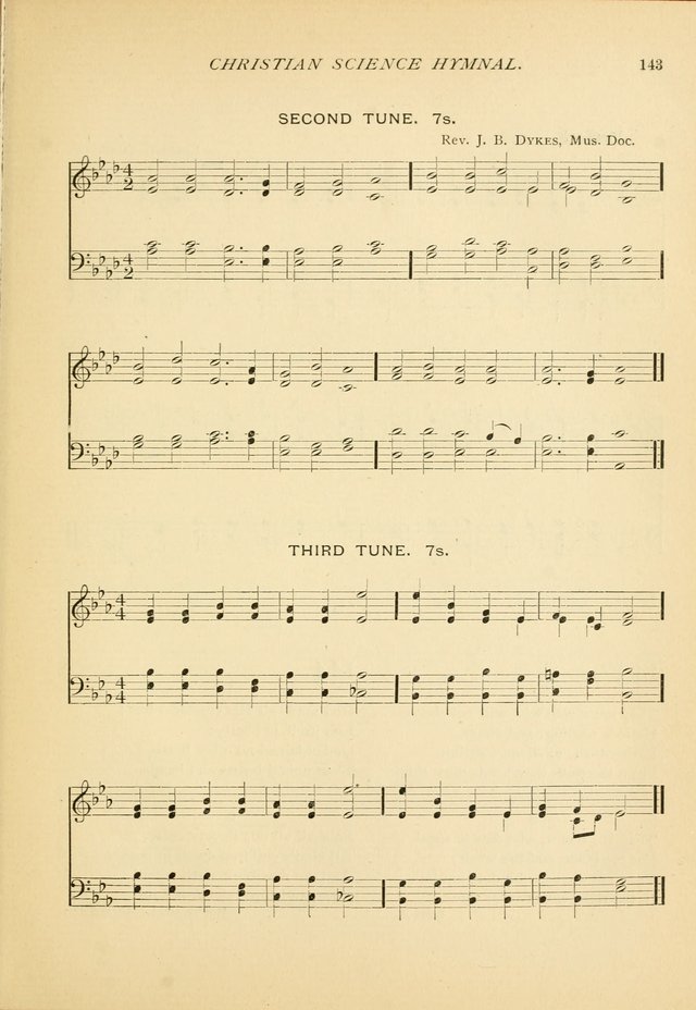 Christian Science Hymnal: a selection of spiritual songs page 143