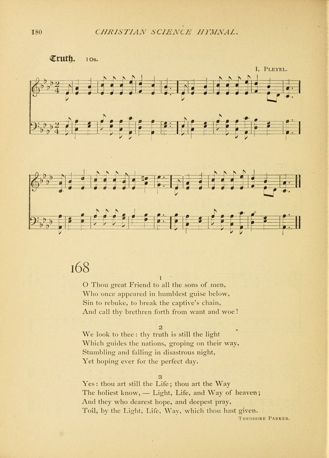 Christian Science Hymnal: a selection of spiritual songs page 180
